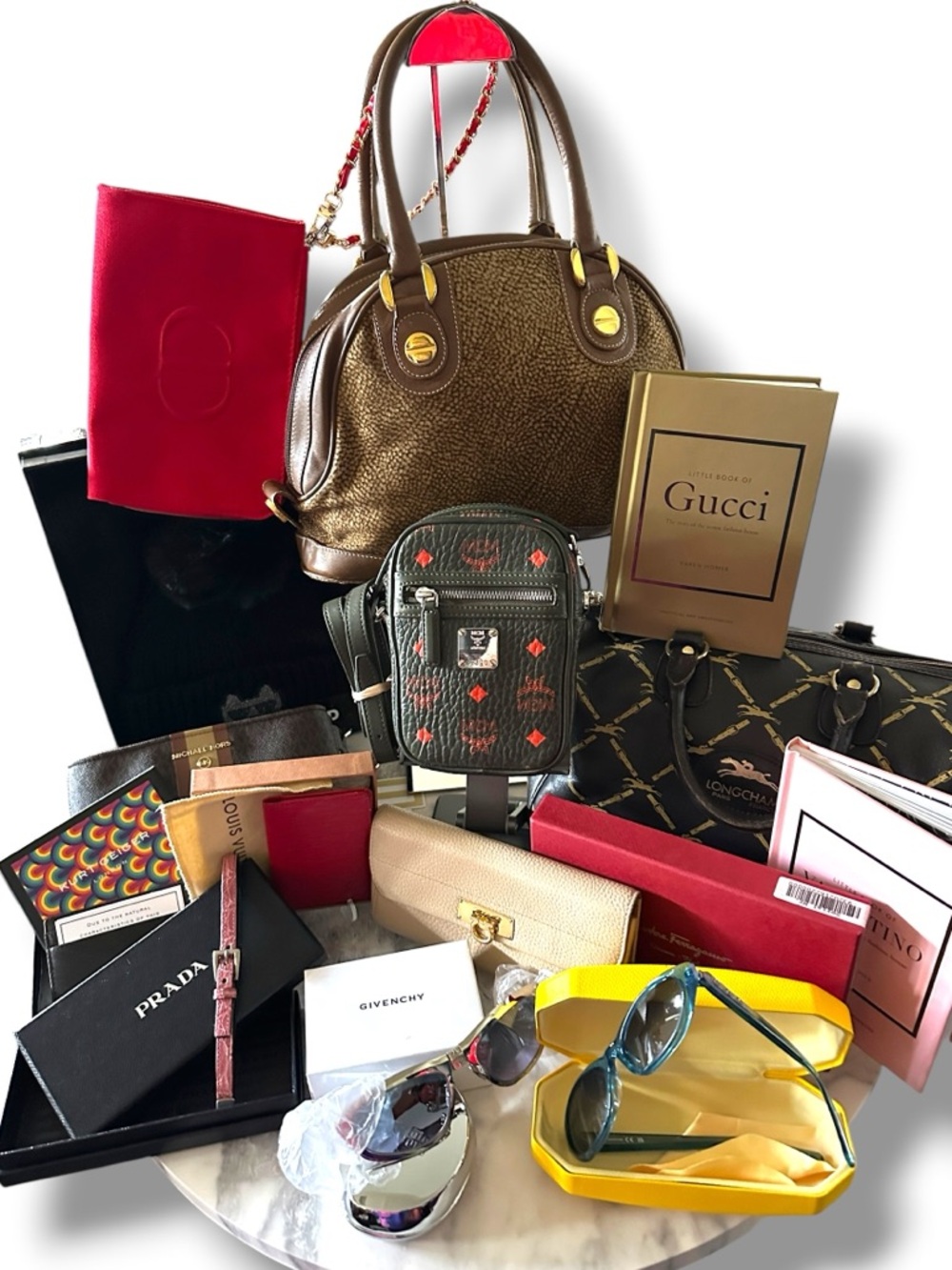 1️⃣5️⃣ STUFFED BAGS GAME: MCM, Vuitton, Versace, Dior, Prada, Givenchy, Geiger! - Picture 10 of 17